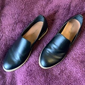 indigo flats shoes